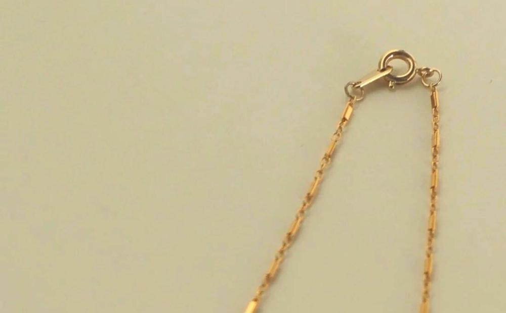 【LENERAオリジナルネックレス】plano necklace / 14kgf（40cm） 【079032-3】 40cm